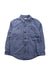A Blue Long Sleeve Shirts from Janie & Jack in size 5T for boy. (Front View)