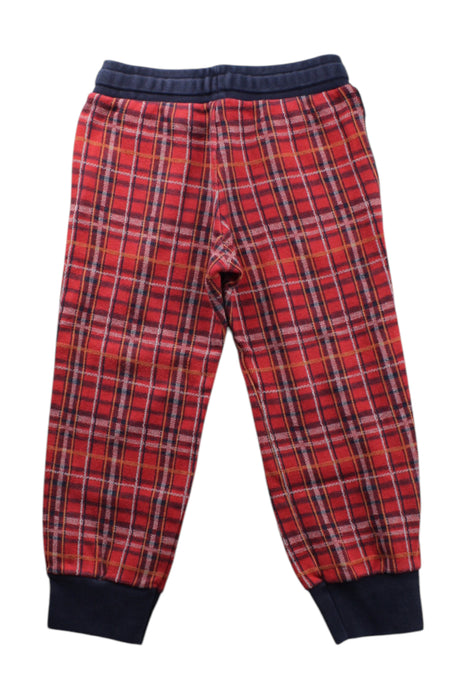 A Red Sweatpants from Petit Bateau in size 5T for neutral. (Back View)