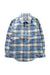 A Blue Long Sleeve Shirts from Janie & Jack in size 4T for neutral. (Front View)
