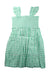 A Green Sleeveless Dresses from Janie & Jack in size 10Y for girl. (Back View)