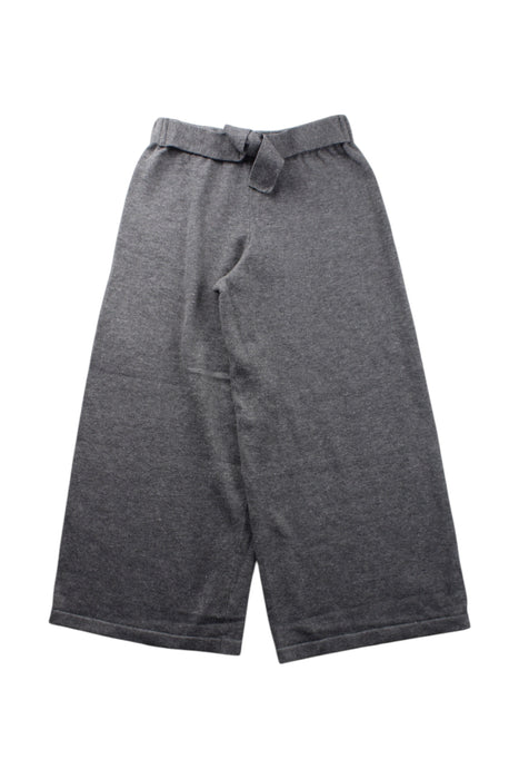 A Grey Casual Pants from Janie & Jack in size 6T for neutral. (Front View)