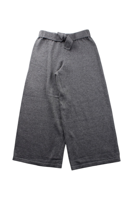 A Grey Casual Pants from Janie & Jack in size 6T for neutral. (Front View)