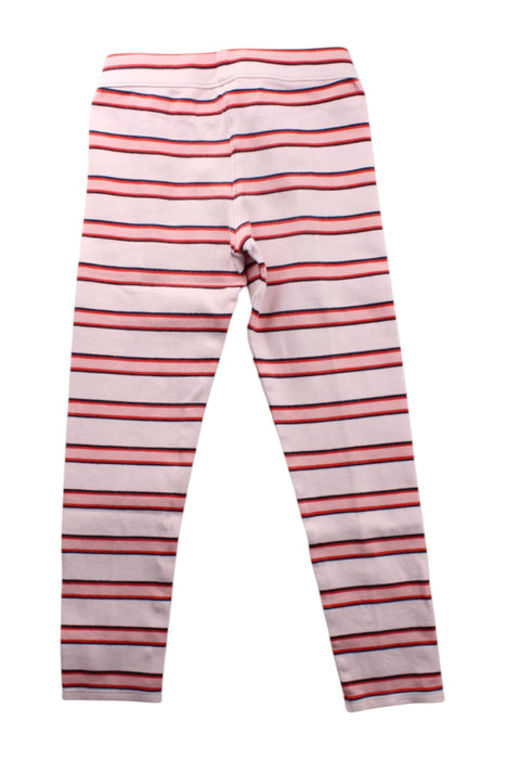 A Pink Leggings from Janie & Jack in size 7Y for girl. (Back View)