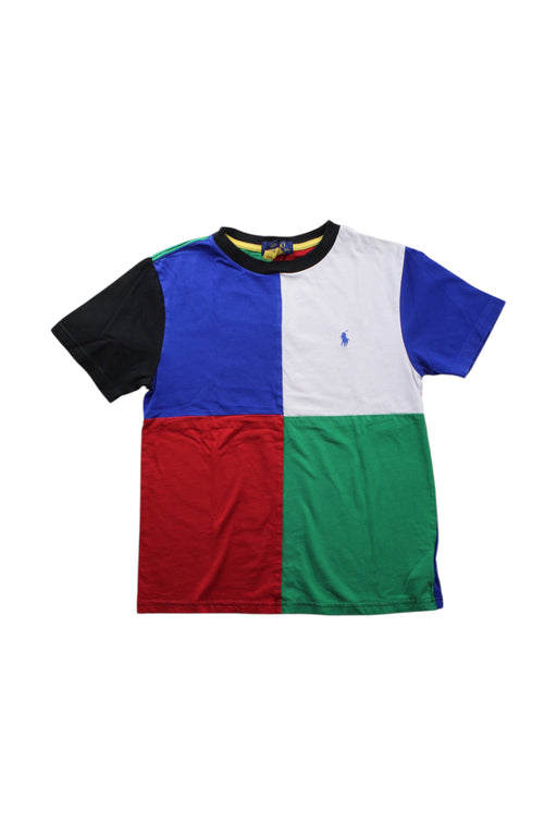 A Multicolour Short Sleeve T Shirts from Polo Ralph Lauren in size 8Y for boy. (Front View)