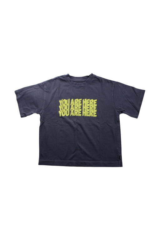 A Navy Short Sleeve T Shirts from Arch & Line in size 6T for neutral. (Front View)