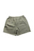 A Green Shorts from Fear of God Essentials in size 12Y for neutral. (Back View)