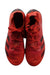 A Red Cleats/Soccer Shoes from Adidas in size 10Y for boy. (Back View)