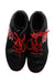 A Black Cleats/Soccer Shoes from Lotto in size 11Y for boy. (Back View)