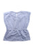 A Blue Short Sleeve Tops from Bonheur du Jour in size 4T for girl. (Back View)