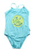 A Blue Swimsuits from Vilebrequin in size 6T for girl. (Front View)