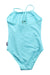 A Blue Swimsuits from Vilebrequin in size 6T for girl. (Back View)