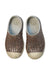 A Brown Slip Ons from Native Shoes in size 18-24M for neutral. (Back View)