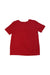 A Red Short Sleeve T Shirts from Roots in size 4T for neutral. (Back View)