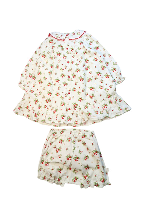 A Multicolour Shorts Sets from Ettoi in size 3T for girl. (Back View)