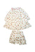A Multicolour Shorts Sets from Ettoi in size 3T for girl. (Back View)