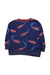 A Navy Crewneck Sweatshirts from Boden in size 5T for boy. (Front View)