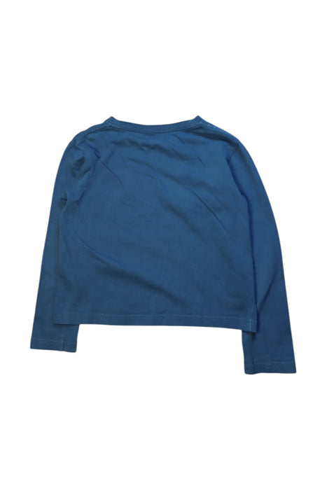 A Blue Long Sleeve Tops from Cyrillus in size 4T for neutral. (Back View)