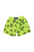 A Green Swim Shorts from Vilebrequin in size 4T for boy. (Back View)