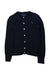 A Navy Cardigans from Polo Ralph Lauren in size 5T for girl. (Front View)