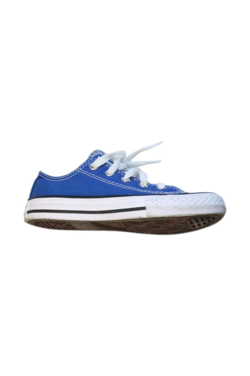 A Blue Sneakers from Converse in size 5T for neutral. (Front View)