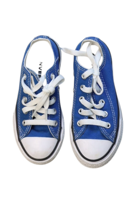 A Blue Sneakers from Converse in size 5T for neutral. (Back View)