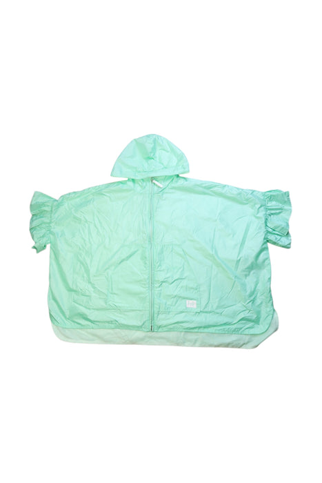 A Green Capes & Ponchos from Il Gufo in size 8Y for neutral. (Front View)