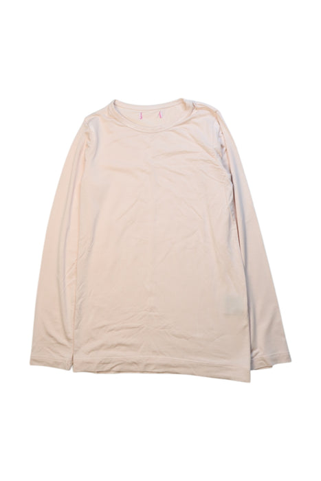 A Ivory Long Sleeve T Shirts from Coco and Ginger in size 8Y for neutral. (Front View)