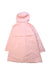A Pink Coats from Moncler in size 8Y for girl. (Back View)