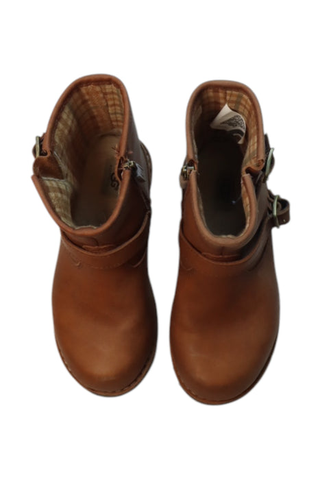 A Brown Casual Boots from UGG in size 5T for neutral. (Back View)