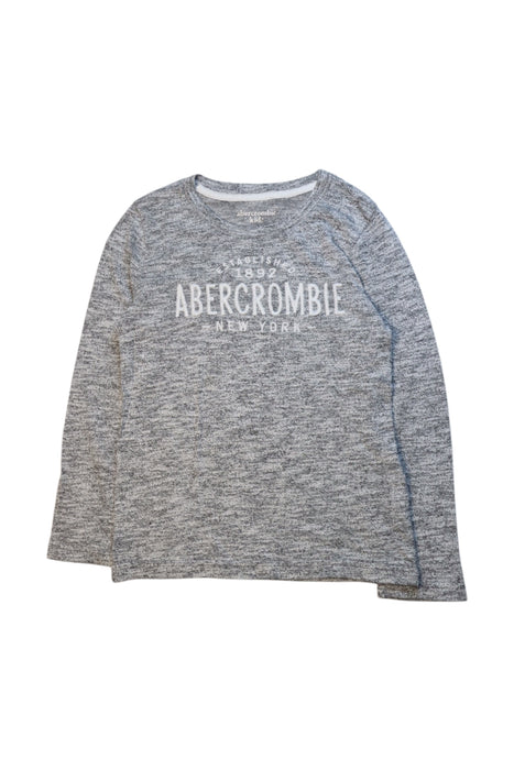 A Grey Long Sleeve T Shirts from Abercrombie & Fitch in size 5T for neutral. (Front View)