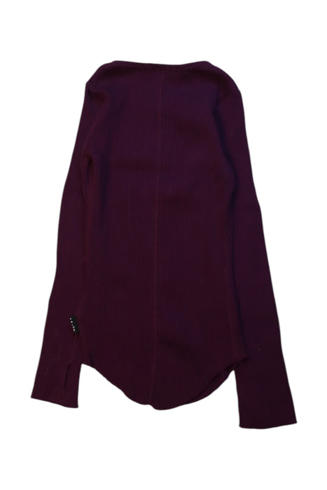 A Burgundy Long Sleeve Tops from Molo in size 5T for neutral. (Back View)