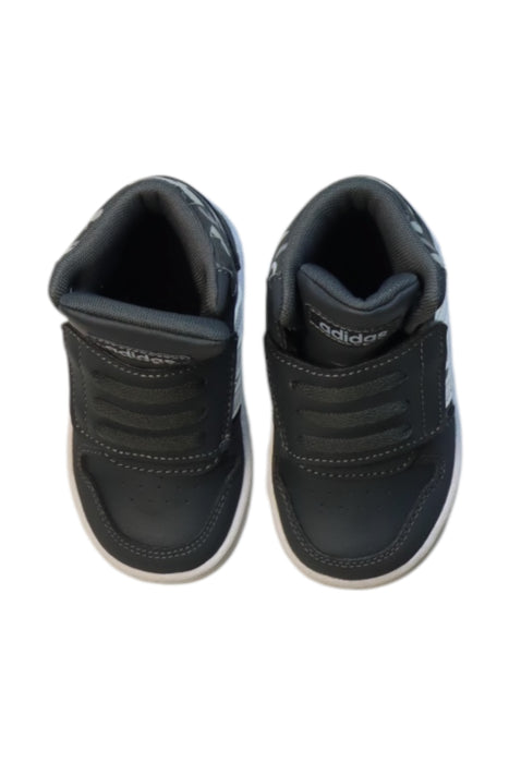 A Black Sneakers from Adidas in size 18-24M for neutral. (Back View)