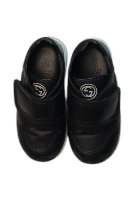 A Black Sneakers from Gucci in size 18-24M for neutral. (Back View)