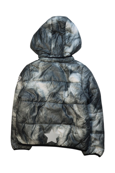 A Multicolour Puffer/Quilted Coats & Outerwear from Molo in size 3T for neutral. (Back View)