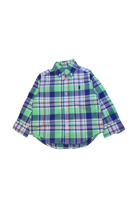 A Multicolour Long Sleeve Shirts from Ralph Lauren in size 2T for boy. (Front View)