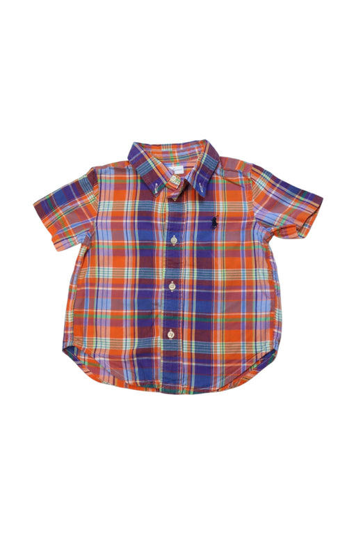 A Multicolour Short Sleeve Shirts from Ralph Lauren in size 12-18M for boy. (Front View)