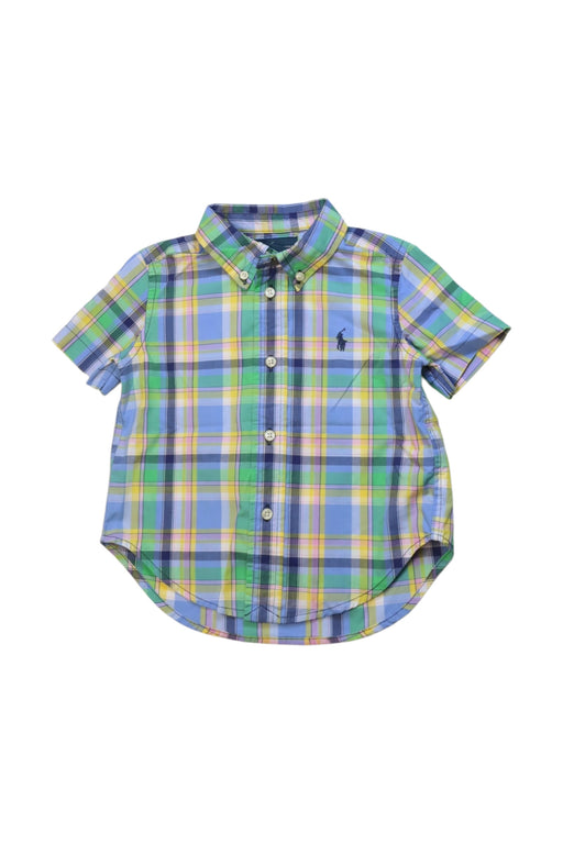 A Multicolour Short Sleeve Shirts from Ralph Lauren in size 12-18M for boy. (Front View)