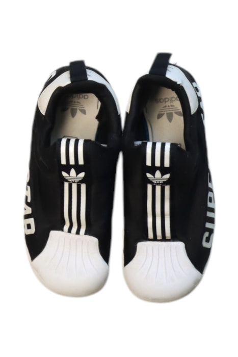 A Black Sneakers from Adidas in size 6T for neutral. (Back View)