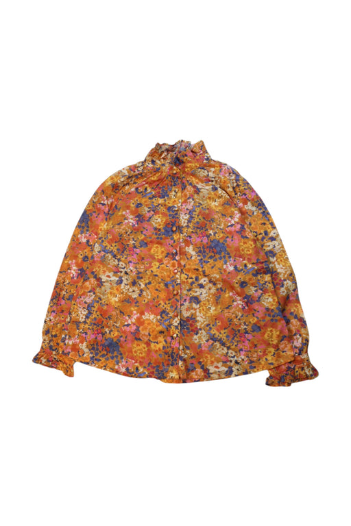 A Multicolour Long Sleeve Tops from Excuse My French in size 8Y for girl. (Front View)