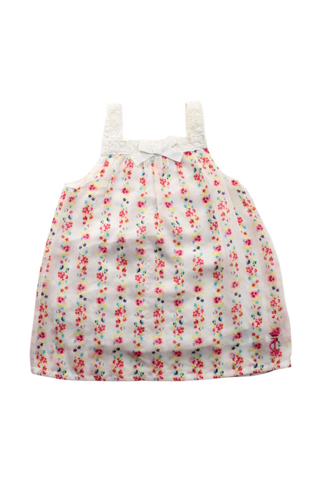 A Multicolour Sleeveless Tops from Juicy Couture in size 18-24M for girl. (Front View)