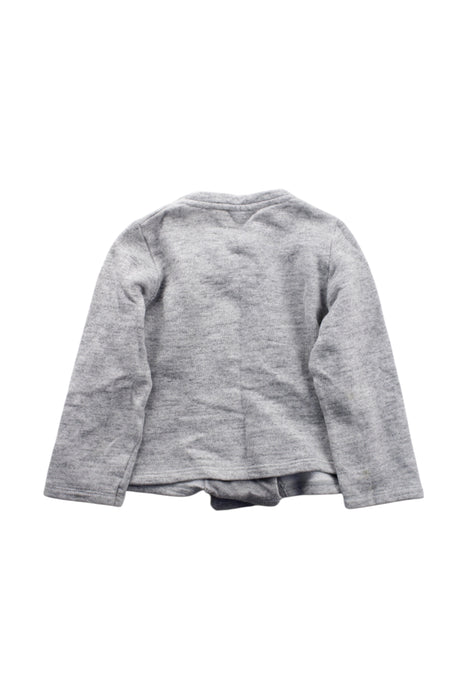 A Grey Blazers from Petit Bateau in size 3T for neutral. (Back View)