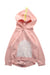 A Pink Hooded Sweatshirts from CIGOGNE Bébé in size 12-18M for neutral. (Front View)