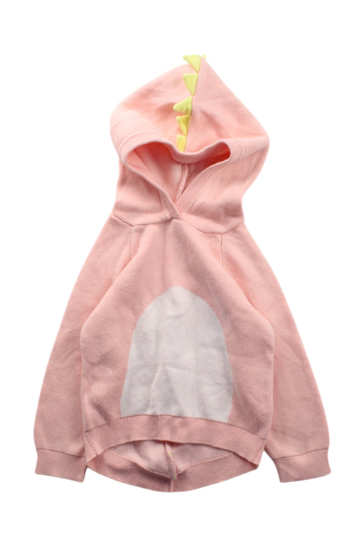 A Pink Hooded Sweatshirts from CIGOGNE Bébé in size 12-18M for neutral. (Front View)