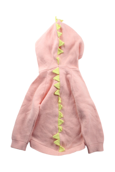 A Pink Hooded Sweatshirts from CIGOGNE Bébé in size 12-18M for neutral. (Back View)