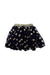 A Navy Tulle Skirts from Seed in size 3T for girl. (Back View)