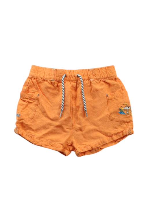 A Orange Shorts from Sergent Major in size 2T for neutral. (Front View)