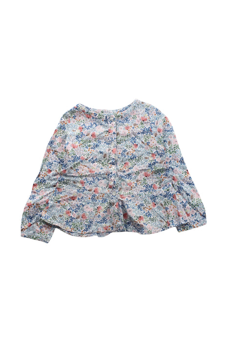 A Multicolour Long Sleeve Tops from Jacadi in size 3T for girl. (Front View)