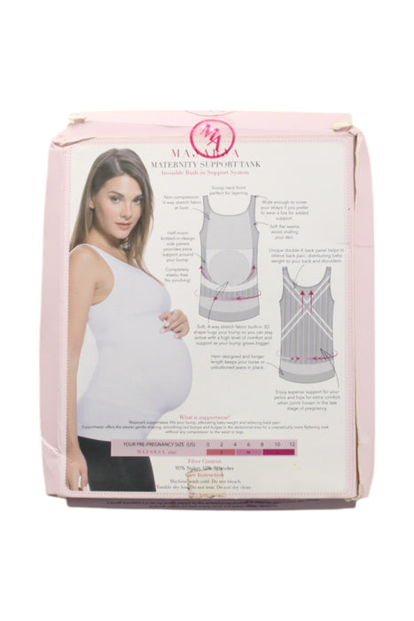 A Black Maternity Support from Mayarya in size Maternity-S for maternity. (Back View)