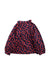 A Navy Capes & Ponchos from Monoprix in size 4T for girl. (Back View)