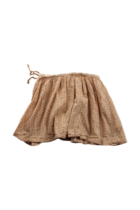 A Beige Short Skirts from Bonpoint in size 6T for girl. (Back View)